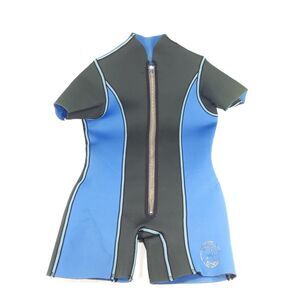 White Stag Wetsuit Mens Size S Black Blue